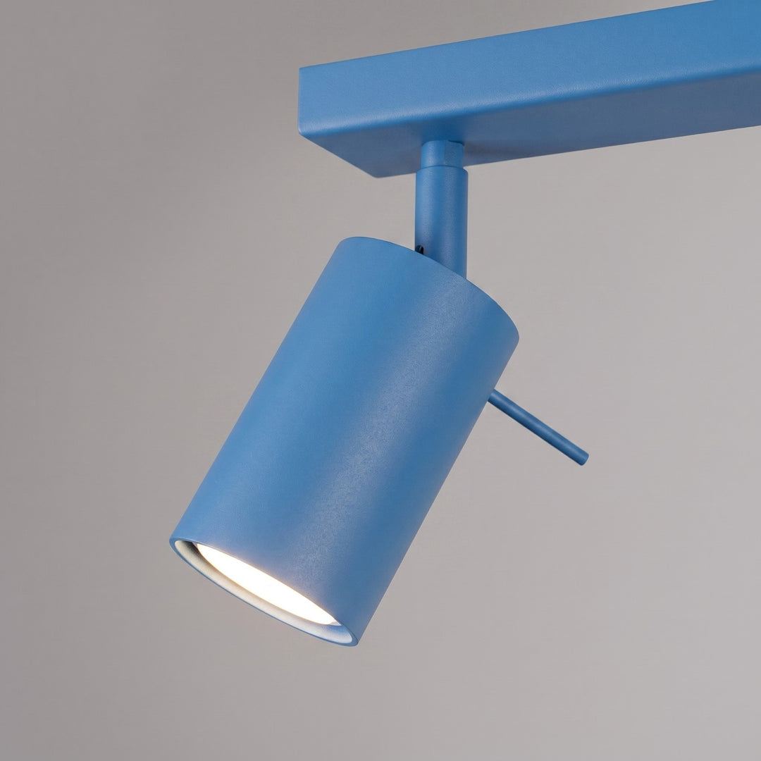 Loftlampe RING 4L azurblå