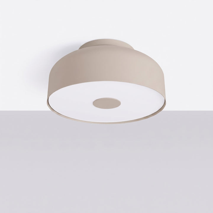 Loftlampe OMIQ gråbrun
