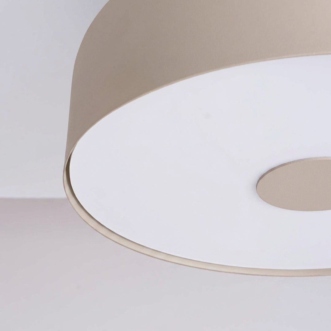 Loftlampe OMIQ gråbrun