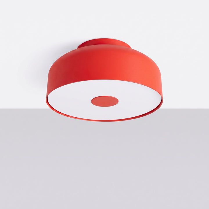 Loftlampe OMIQ rød