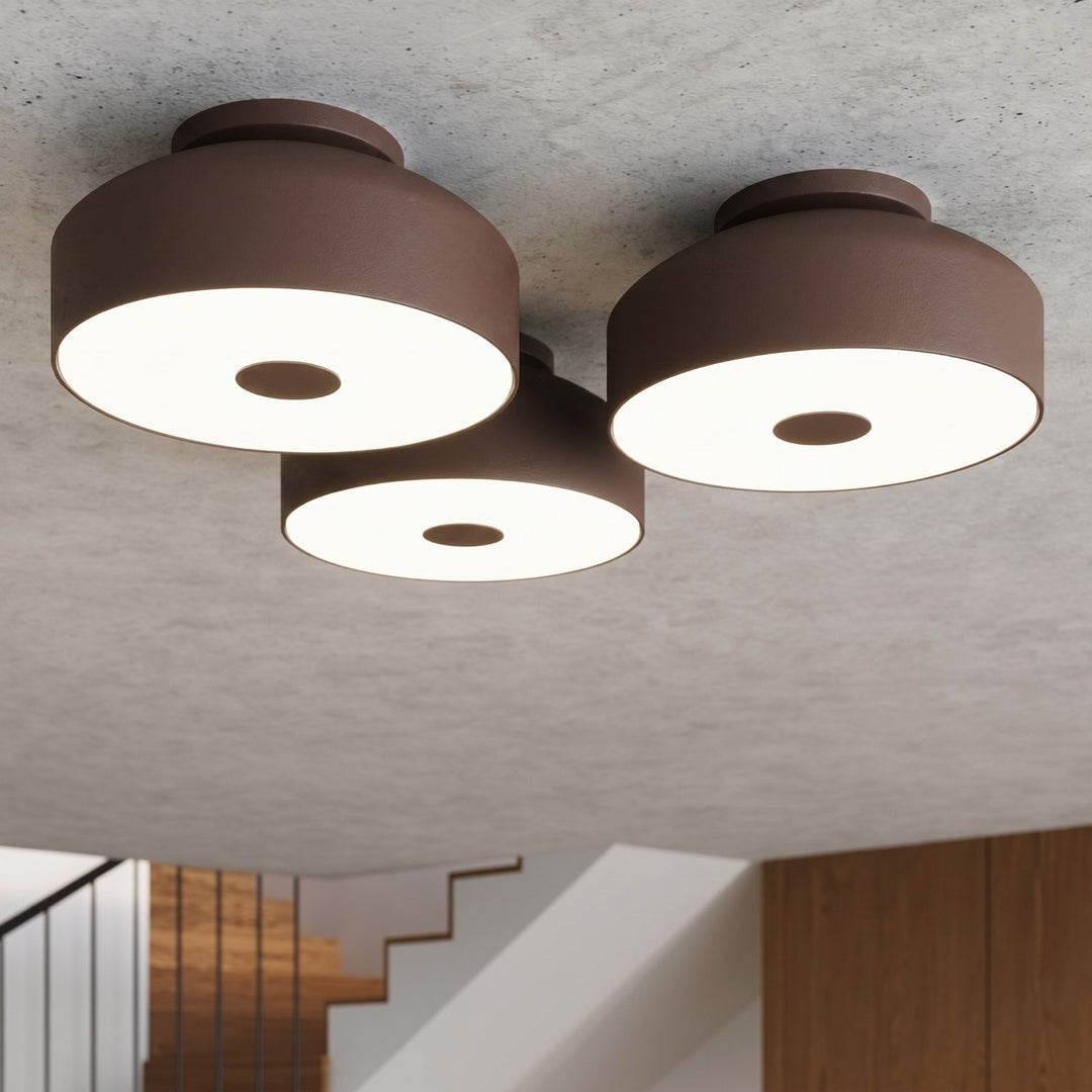 Loftlampe OMIQ brun
