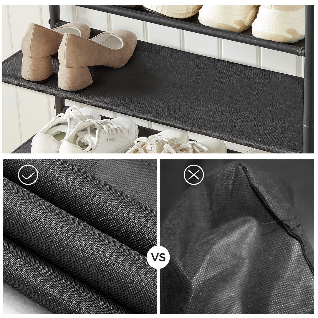 Industriel skoreol med topplade – stil og funktion