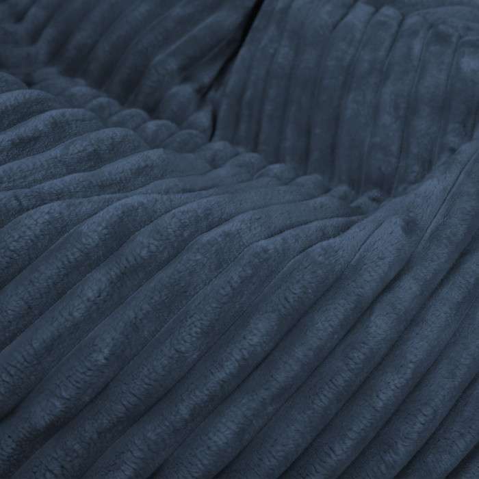 Giant Adult Bean Bag Chair XXL - Jumbo Corduroy Royal