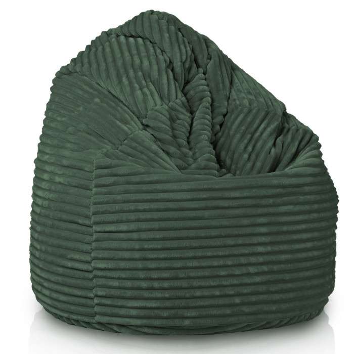 Giant Adult Bean Bag Chair XXL - Jumbo Corduroy Royal