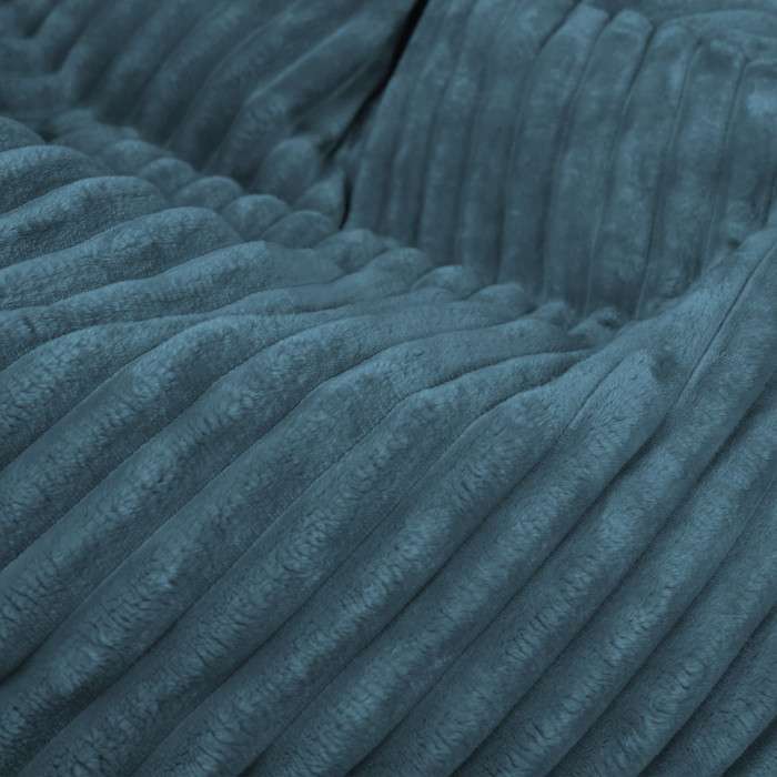 Giant Floor Cushion XXL - Jumbo Corduroy Royal