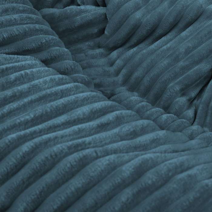 Giant Floor Cushion XXL - Jumbo Corduroy Royal