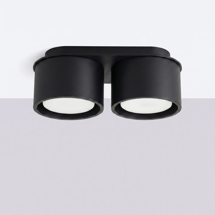 Loftlampe MODO 2 sort Gx53