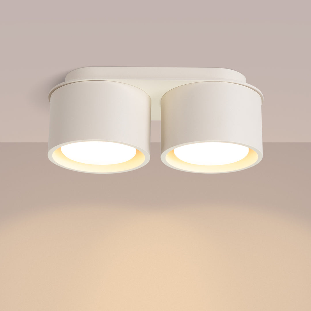 Loftlampe MODO 2 beige Gx53