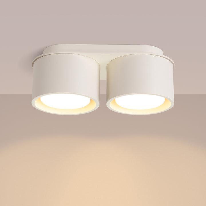 Loftlampe MODO 2 beige Gx53