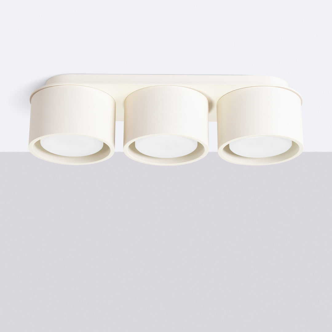 Loftlampe MODO 3 beige Gx53