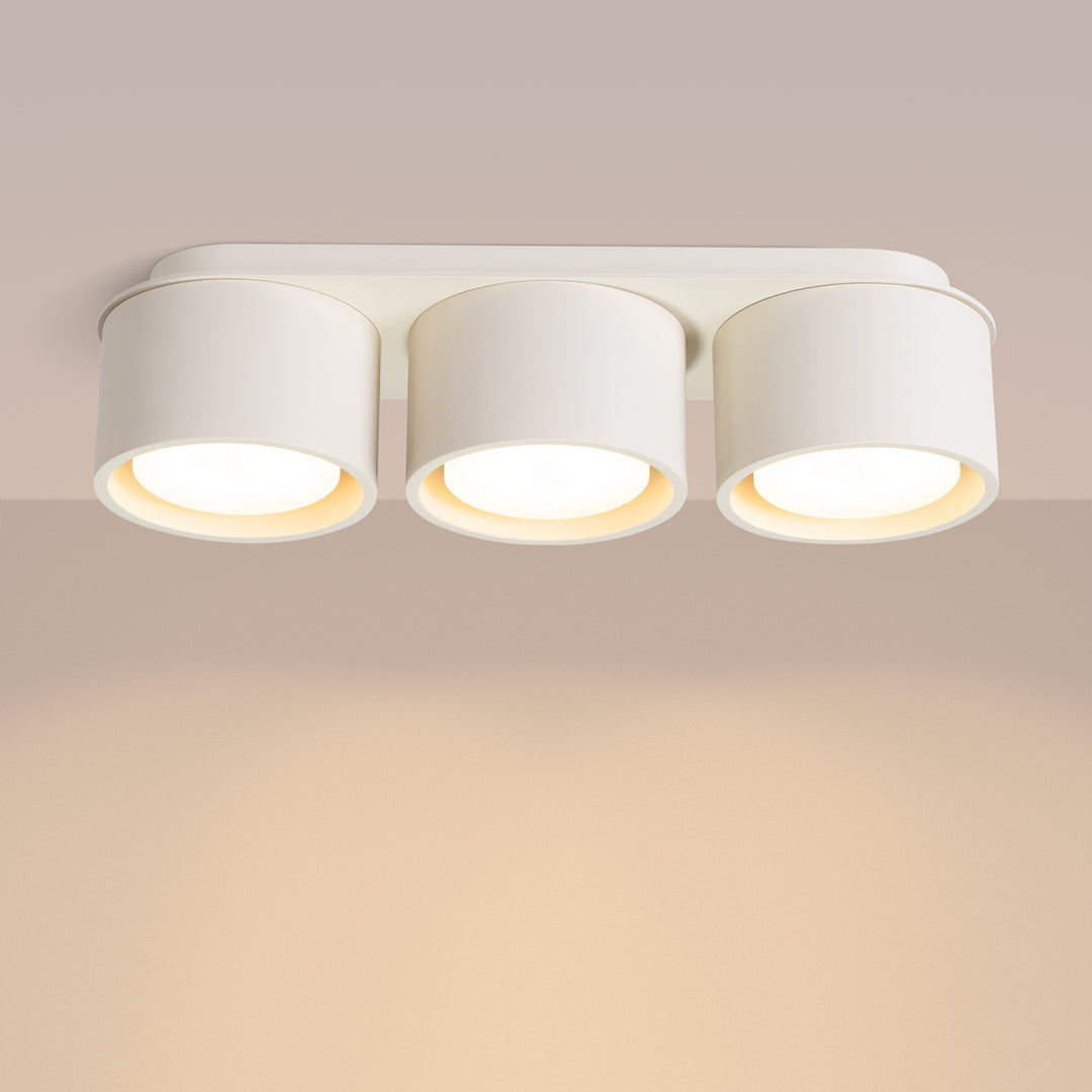 Loftlampe MODO 3 beige Gx53