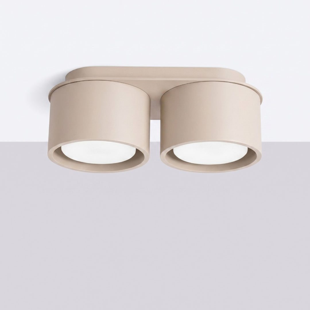 Loftlampe MODO 2 gråbrun Gx53
