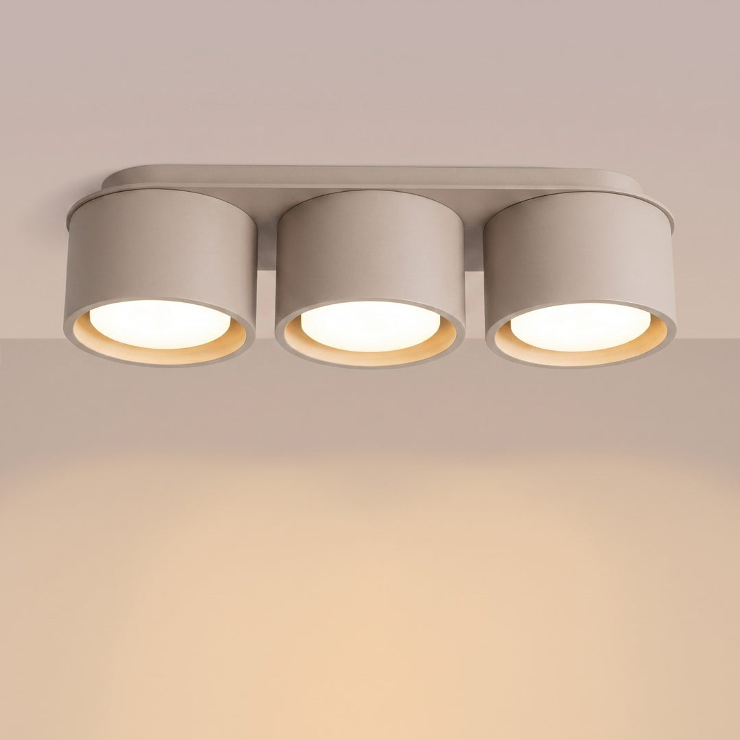 Loftlampe MODO 3 gråbrun Gx53