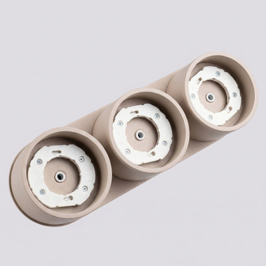 Loftlampe MODO 3 gråbrun Gx53