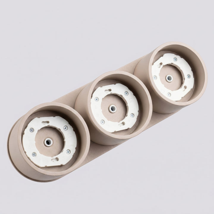 Loftlampe MODO 3 gråbrun Gx53