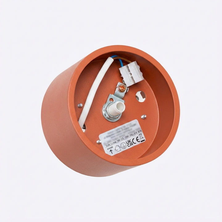 Loftlampe MODO 1 rød okker Gx53