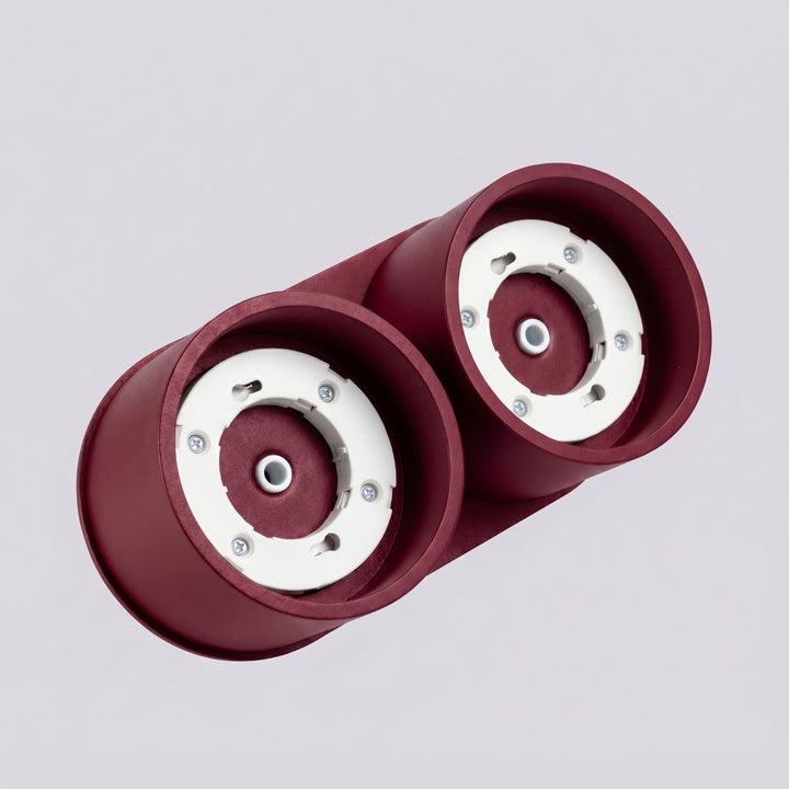 Loftlampe MODO 2 bordeaux Gx53