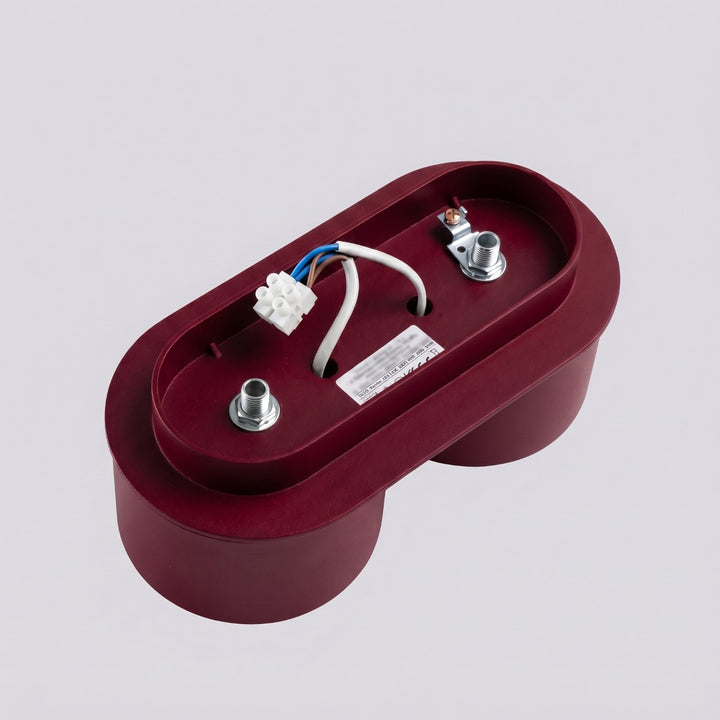Loftlampe MODO 2 bordeaux Gx53