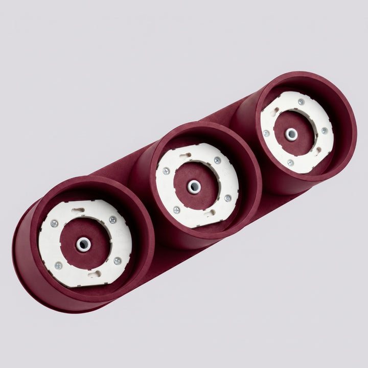 Loftlampe MODO 3 bordeaux Gx53