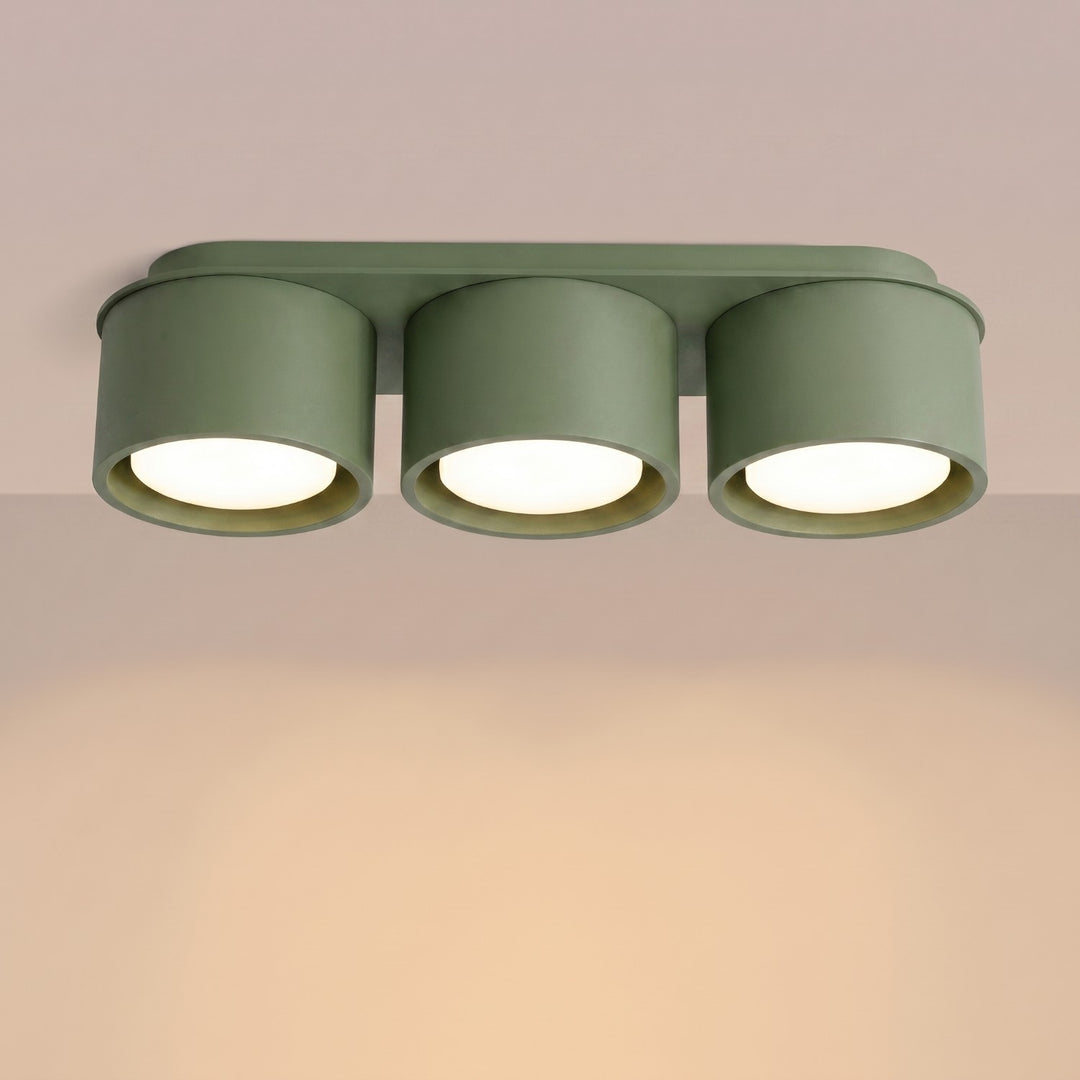 Loftlampe MODO 3 olivengrøn Gx53