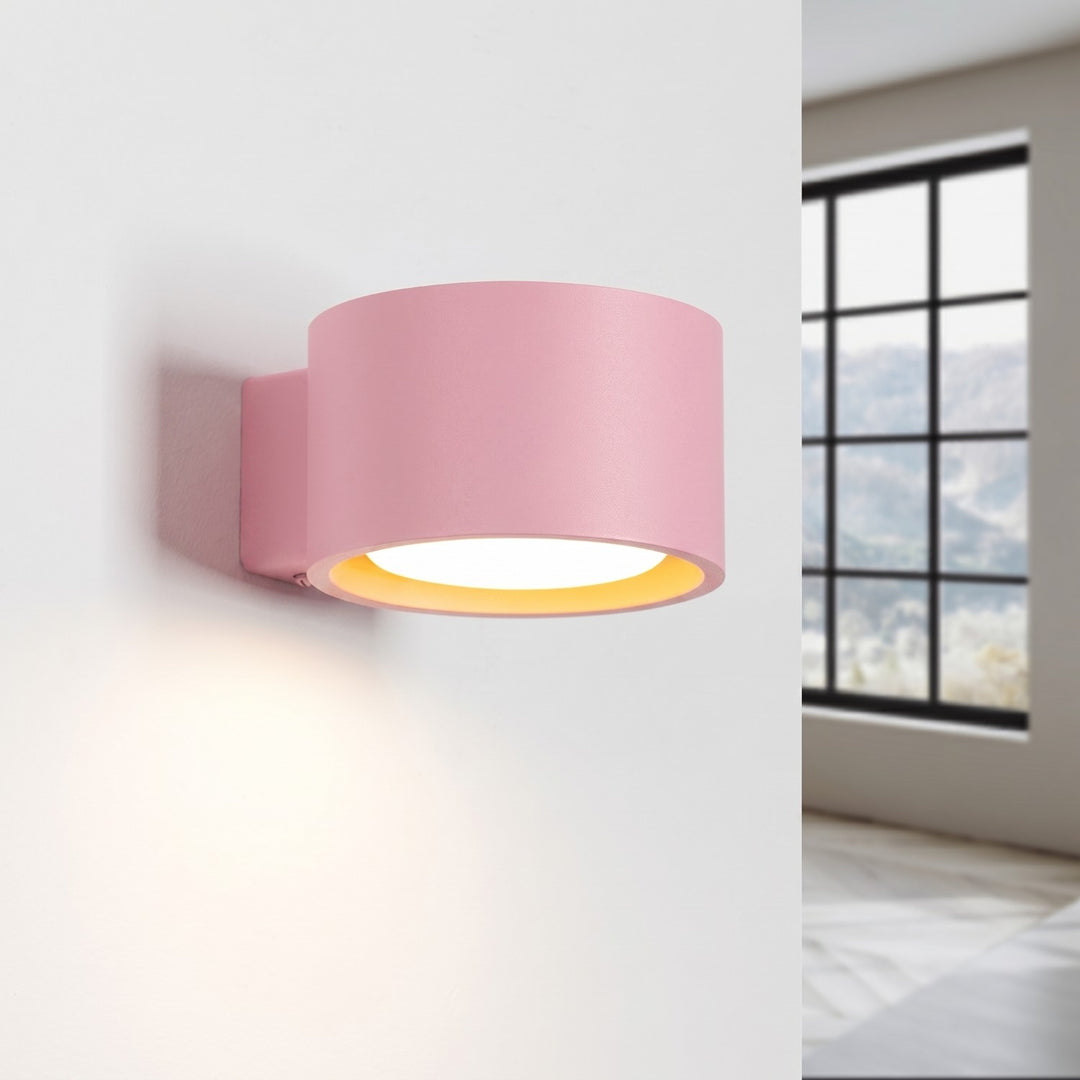 Væglampe MODO 1 pink Gx53