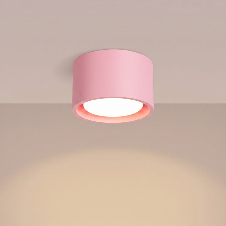Loftlampe MODO 1 pink Gx53