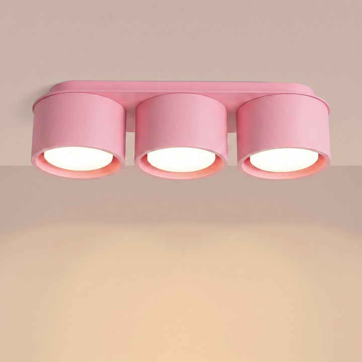 Loftlampe MODO 3 pink Gx53