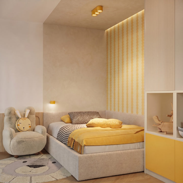 Loftlampe MODO 2 gul Gx53