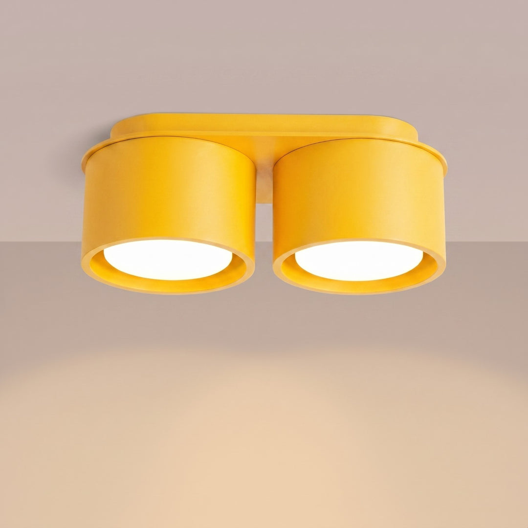 Loftlampe MODO 2 gul Gx53