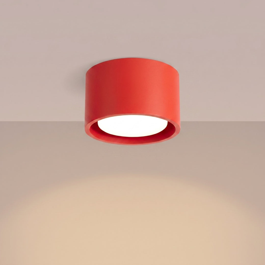 Loftlampe MODO 1 rød Gx53