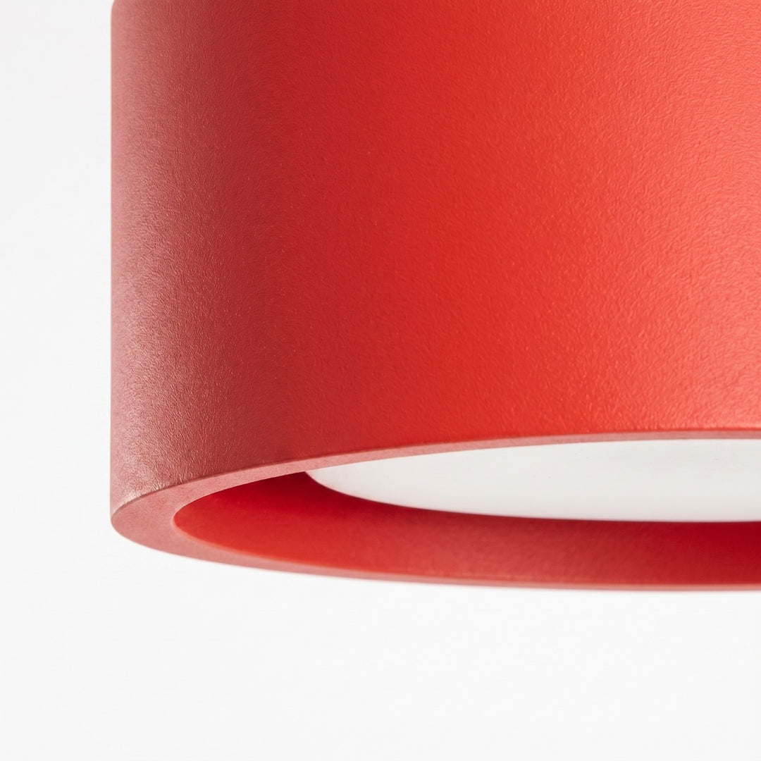 Loftlampe MODO 1 rød Gx53