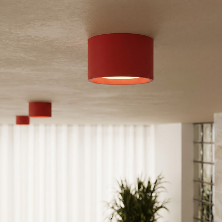 Loftlampe MODO 2 rød Gx53