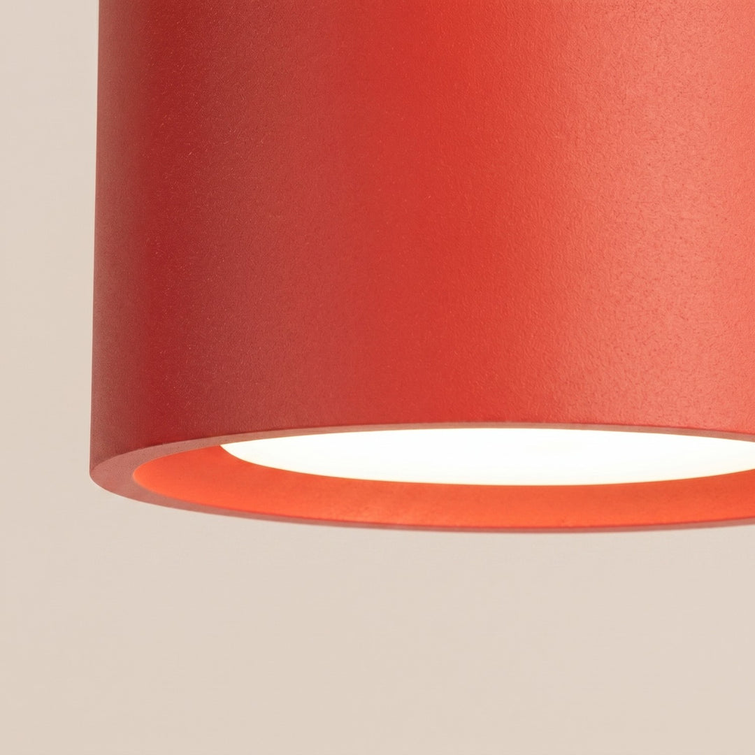 Loftlampe MODO 2 rød Gx53