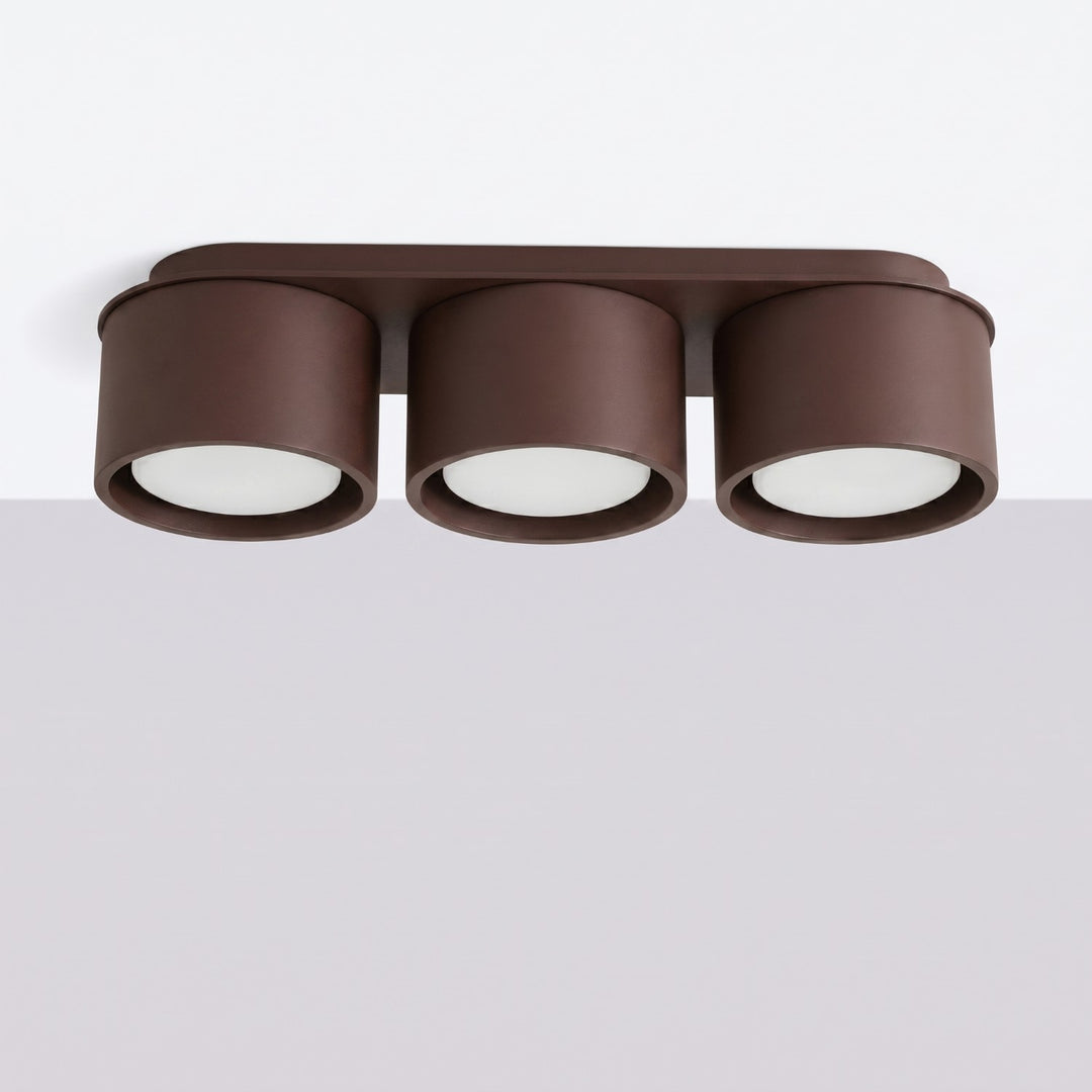 Loftlampe MODO 3 brun Gx53