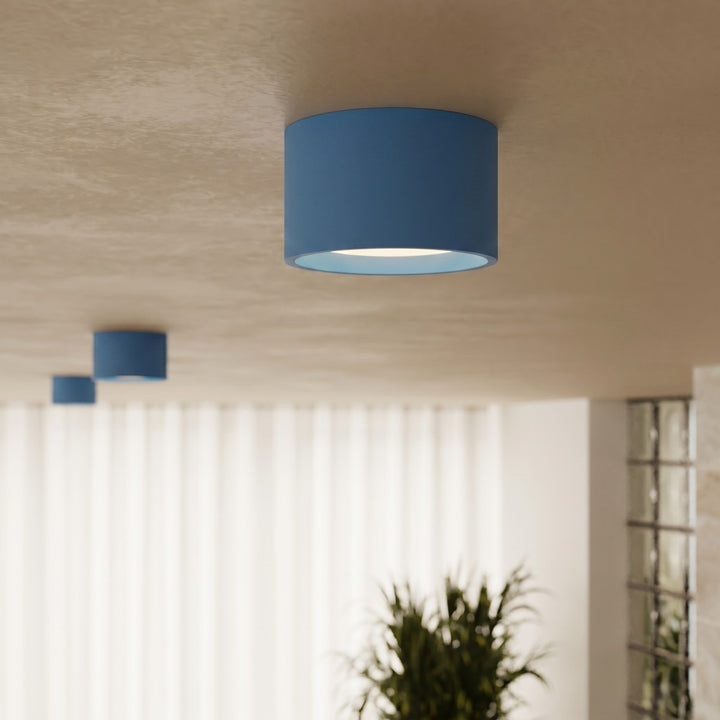Loftlampe MODO 2 azurblå Gx53
