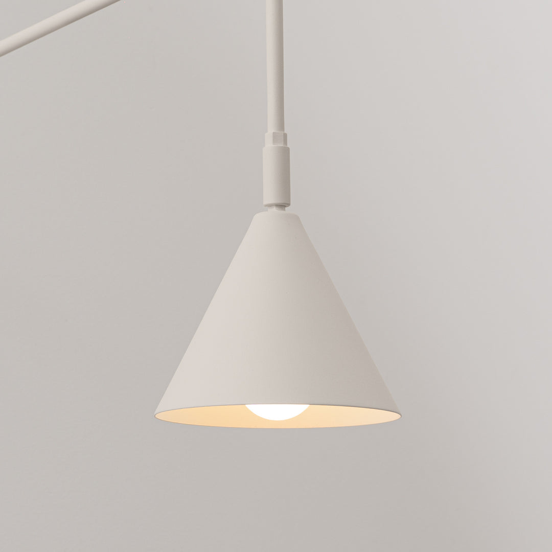 Væglampe NOX 1 beige med kontakt