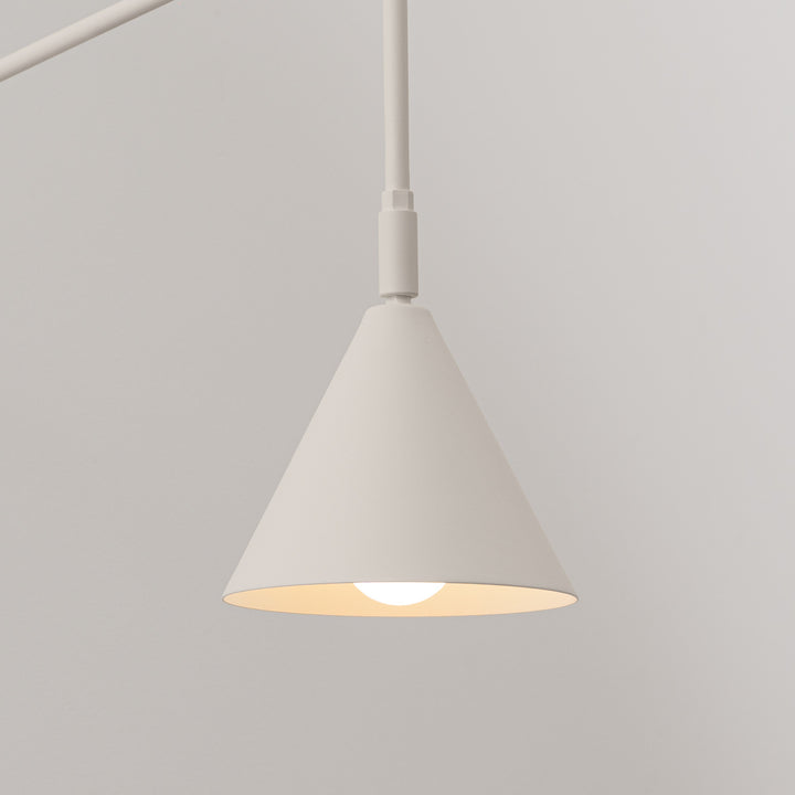 Væglampe NOX 1 beige med kontakt