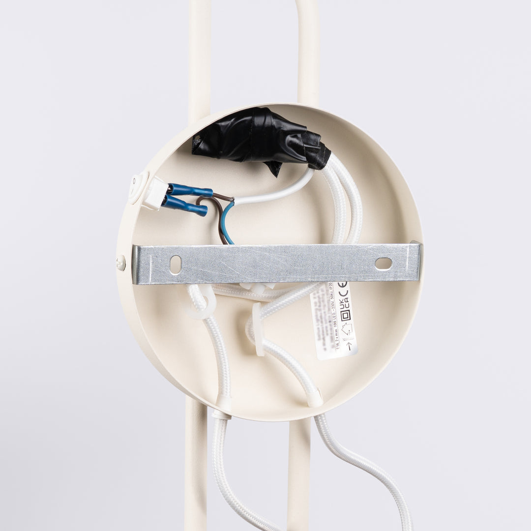 Væglampe NOX 2 beige med kontakt
