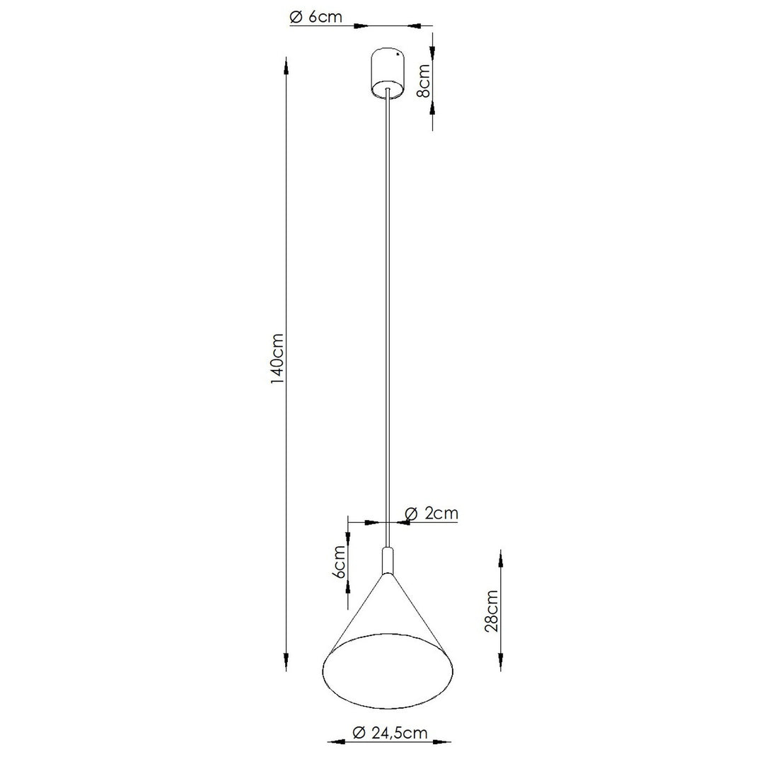 Pendel NOX 25 sort