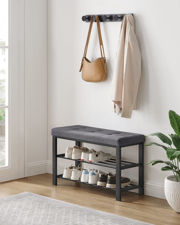 Skoreol med sæde i industrielt design – komfort og funktion i ét fra OSKAR