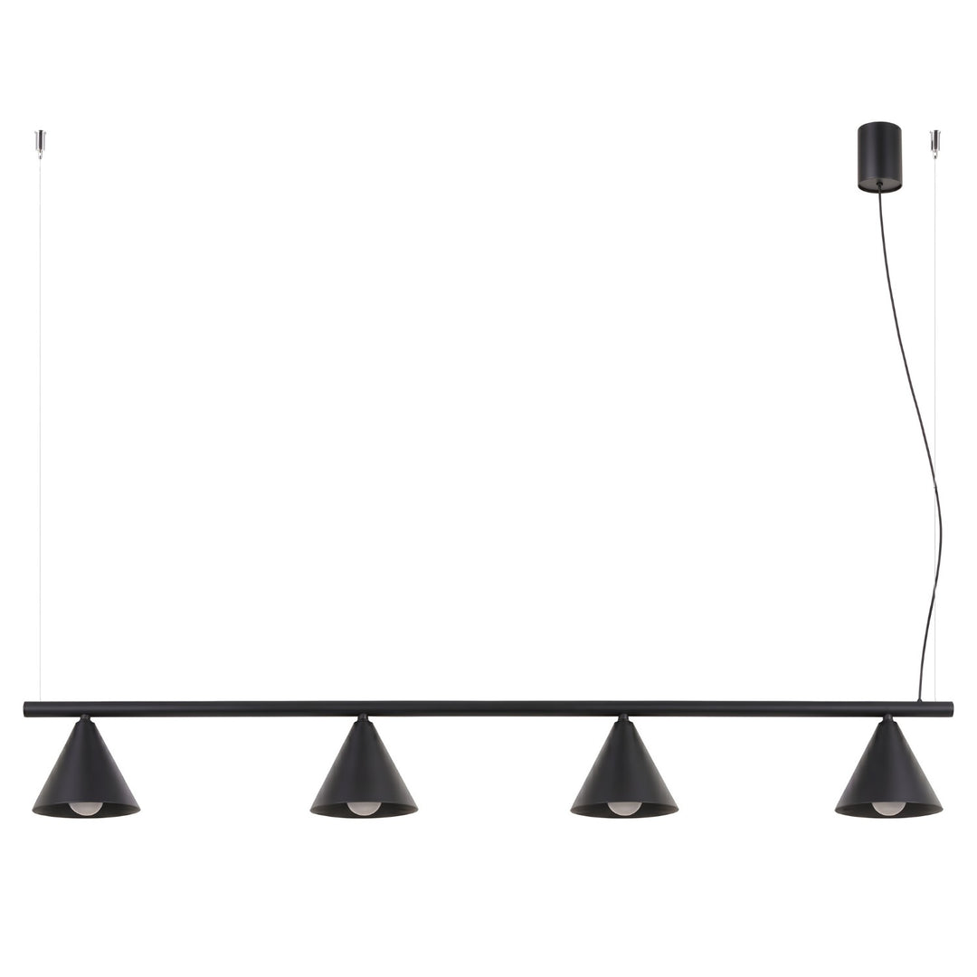 Lysekrone NOX 4L sort
