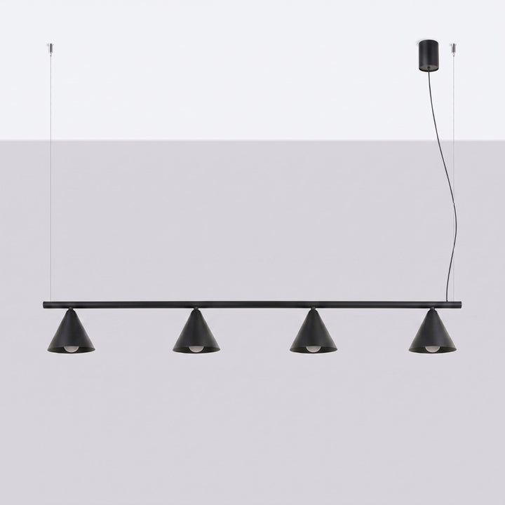 Lysekrone NOX 4L sort