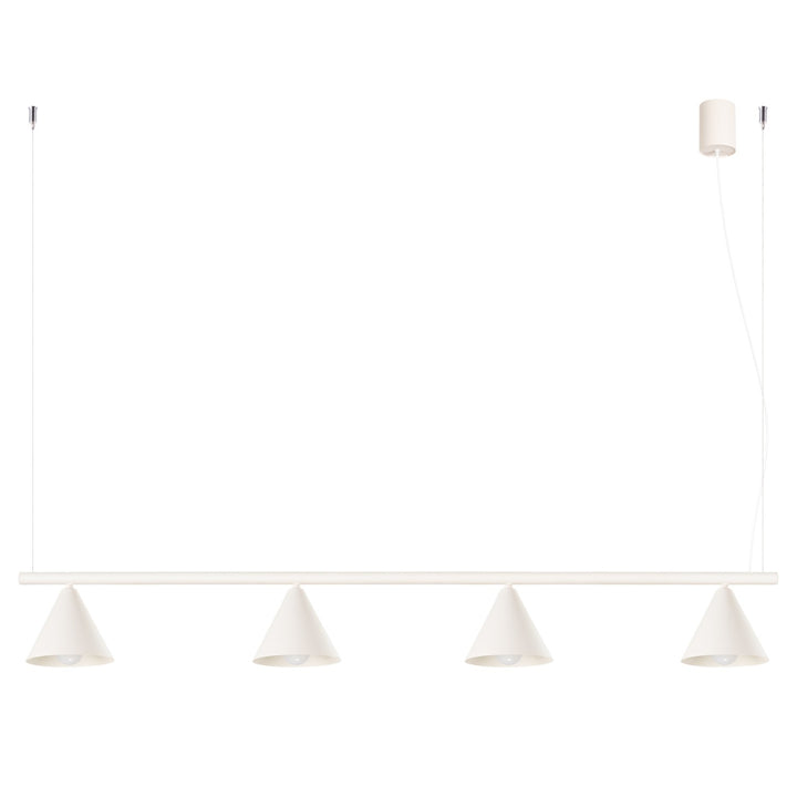 Lysekrone NOX 4L beige