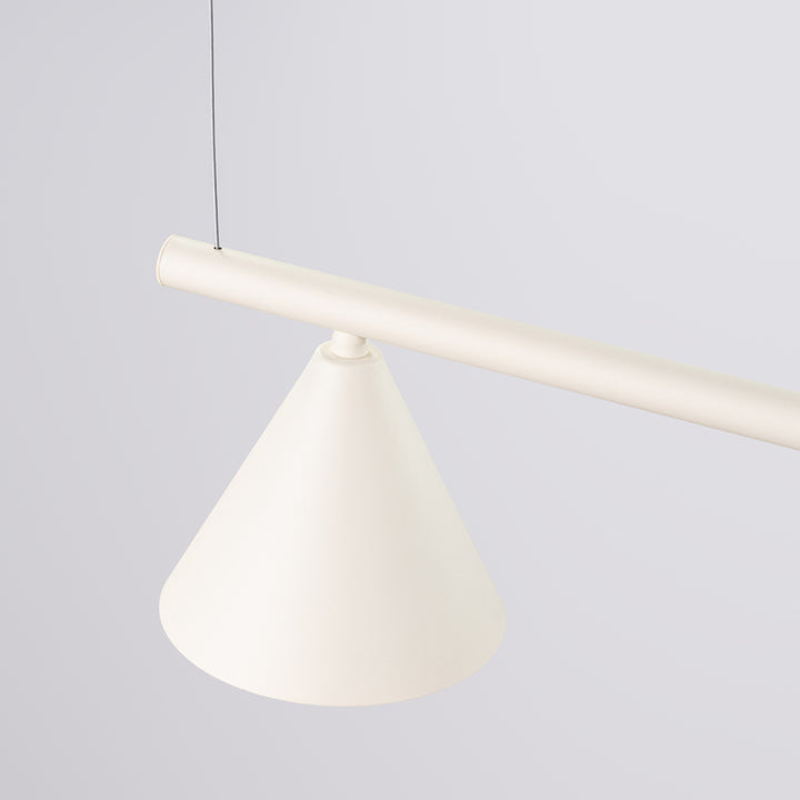 Lysekrone NOX 4L beige