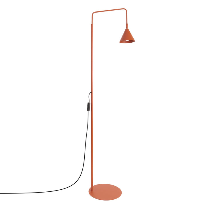 Gulvlampe NOX rød okker