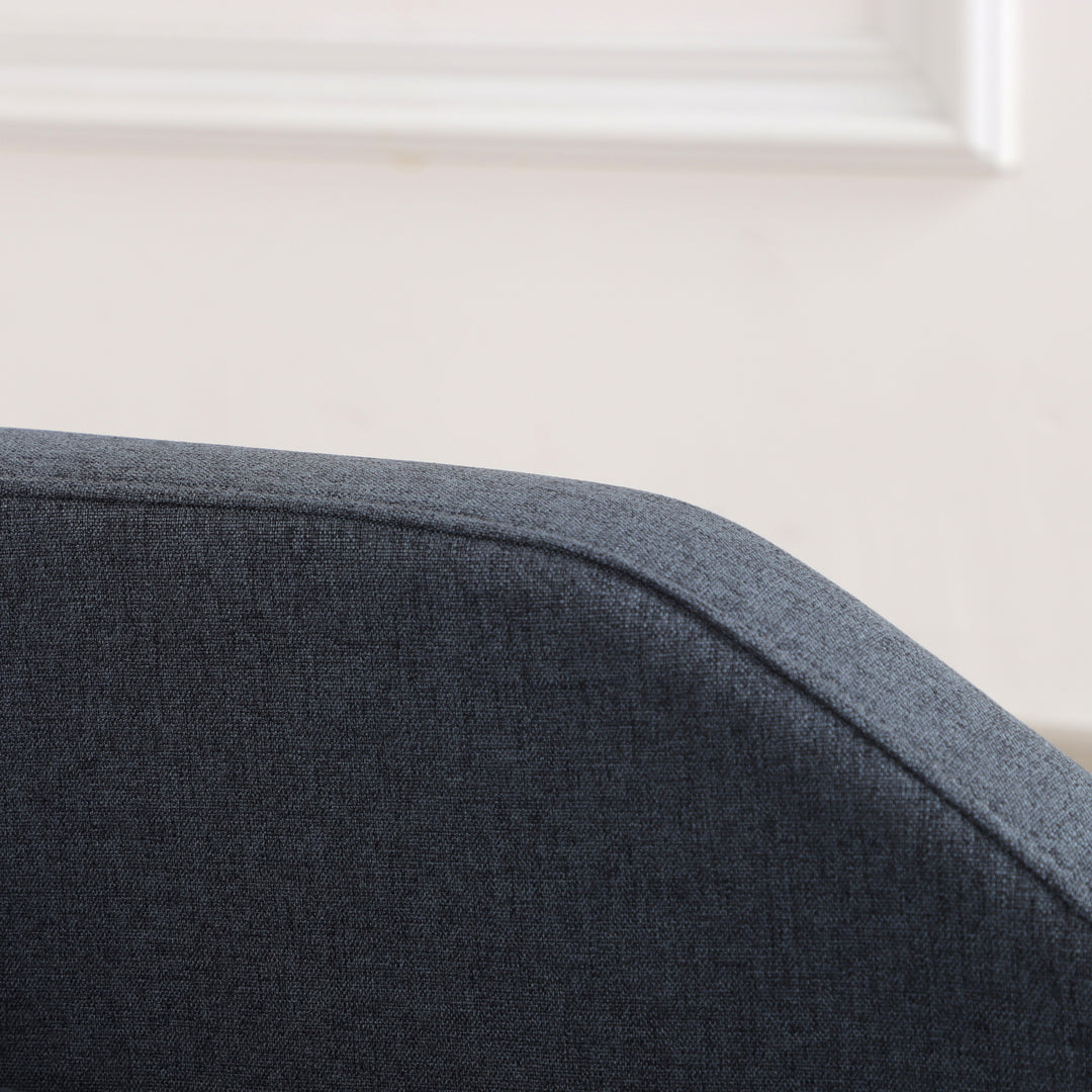 Hundesofa, kæledyrssofa, kattesofa, hundeseng til mellemstore og store hunde, hundesofa med forhøjet design, hundestol med træben, mørkegrå, 95 x 63 x 39 cm