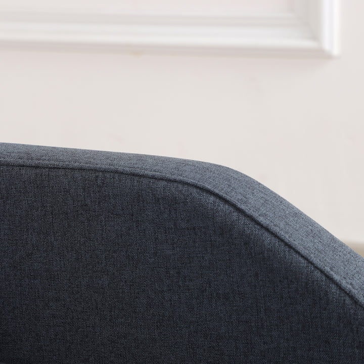 Hundesofa, kæledyrssofa, kattesofa, hundeseng til mellemstore og store hunde, hundesofa med forhøjet design, hundestol med træben, mørkegrå, 95 x 63 x 39 cm