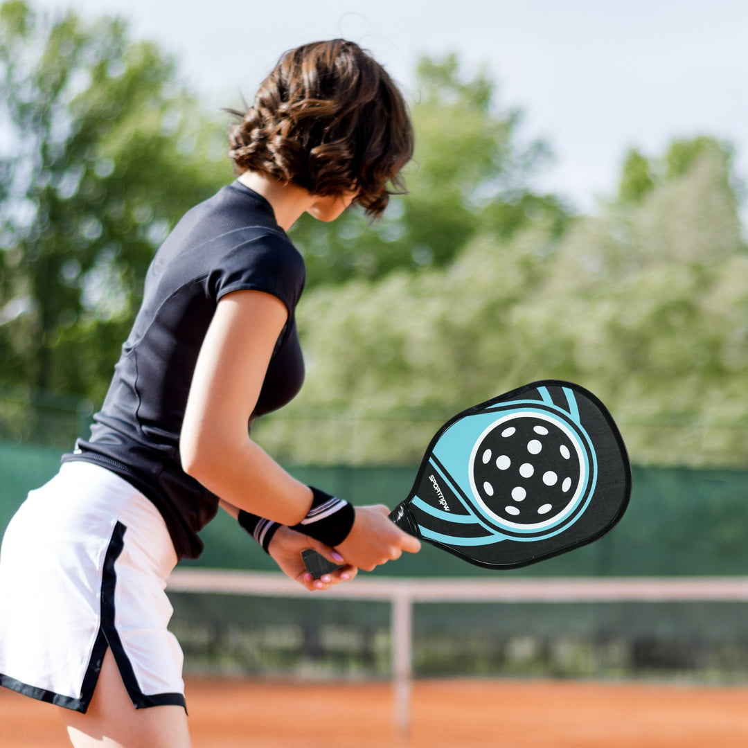 Pickleball-paddlesæt med 4 padler til begyndere og fritidsspillere