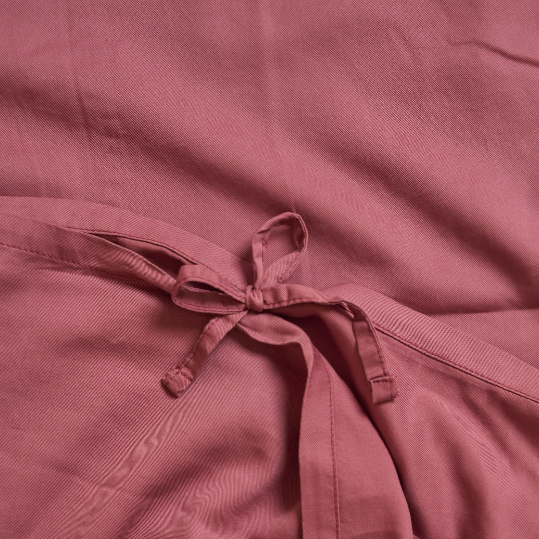 Børn - TENCEL™ Twill Dekbedovertrek Dusty Rose