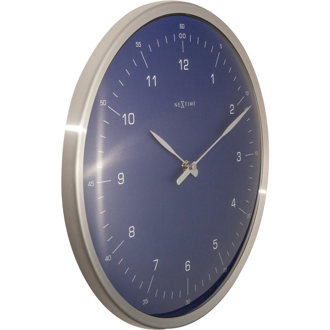 Vægur - 33 cm - Metal - Kuppelformet glas - '60 Minutes'
